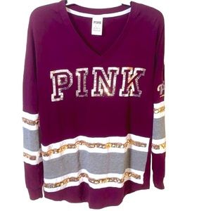 PINK➕VICTORIA’S SECRET Sequin Embellished Jersey
